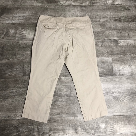 New York & Company 7th Avenue Khaki Ankle Pants - Picture 5 of 5